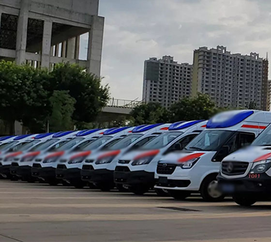 镇宁服务车队展示